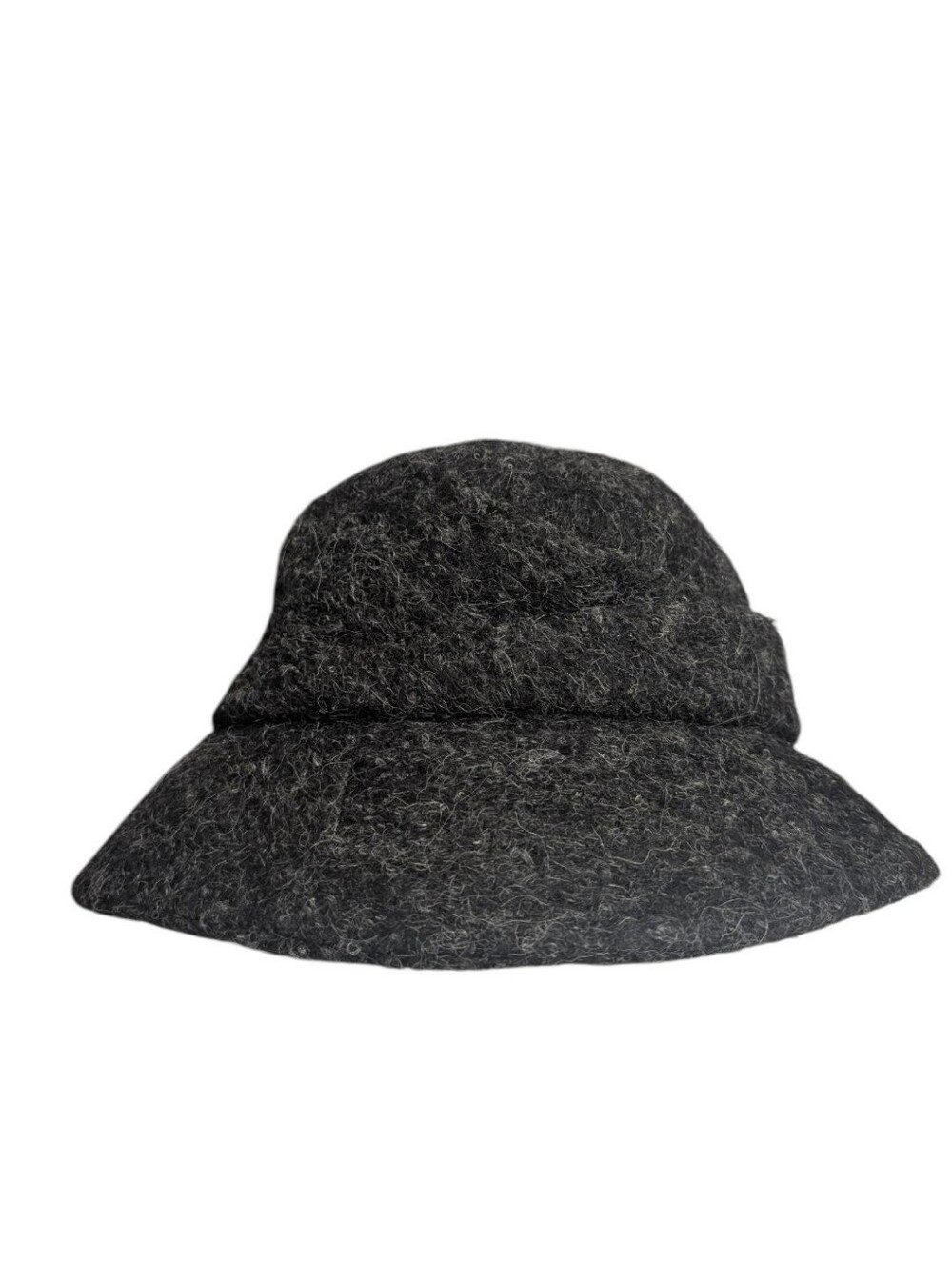 Borsalino Charcoal Gray Wool Fedora Felt Hat
